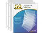 KTRIO Sheet Protectors 8.5 X 11 Inch Clear Page Protectors - Opportunity