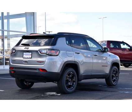 2023 Jeep Compass Trailhawk is a Silver 2023 Jeep Compass Trailhawk Car for Sale in Rockford IL