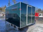 2023 Sno Pro Sno Pro 8x12 Aluminum Ice Shack w Tow Hitch And Skis 0ft