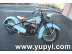 1937 Indian Chief Standard Scout Blue