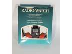 80s Vintage RADIODIGIT Radio Watch AM RADIO New in Box