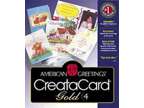 CreataCard Gold 4 PC CD create projects, personalizd custom