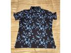 NWOT G/FORE MENS GOLF POLO! Sz LARGE! Rare Floral Vine - Opportunity