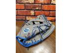 Wilson A500 A05RB16125 12.5" Grey Blue Baseball Glove RHT y - Opportunity