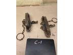Pair of 2 Vintage Antique Animal Traps Trapping Trapper - Opportunity