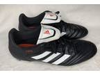 Adidas Mens 12 Copa Black White Stripes Soccer Cleats ART - Opportunity