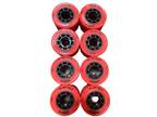 Radar Flat Out RED Roller Skate Wheels 62x43mm 88A Set Of 8 - Opportunity