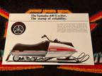 78 YAMAHA EXCITER 440 Snowmobile Poster vintage sled - Opportunity