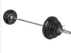 Fitness Gear 300lbs Olympic Weight Set WITH BAR - USED - - Opportunity