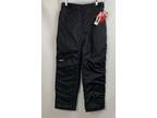 Ski Gear Snow Pants Black Insulated Zip Snap Zip Pockets - Opportunity