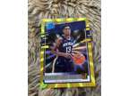 Kira Lewis Jr #207 Holo Yellow Laser 21/25 Rated Rookie