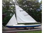 16 foot American Fiberglass Day Sailer