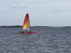 18 foot Hobie Tandem Island sails kayak