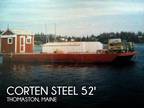 52 foot Corten Steel 20 x 52 Barge