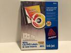 Avery 8931 - White CD / DVD Labels & Case Inserts - 30