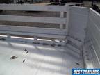 2023 aluma 7712 H bt aluminum utiltiy w 24in side rail kit 6 x 12 trailer