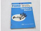 Operators Manual for Ford Series 909 & 910 Rotary Cutter