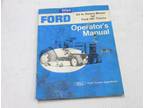 Operators Manual for Ford 60” Rotary Mower for 195 Lawn