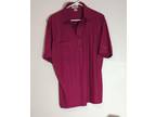 Wilson Staff Women’s Size L Red Golf Polo Collared Shirt