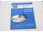 Owners Manual for Ford Series 505 Rotary Hay Cutter