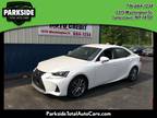 2017 Lexus is 300 White, 37K miles