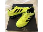 Adidas Copa 19.1 FG J Junior Yellow Black Soccer Cleats