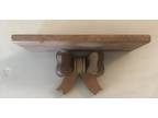 Vintage Wooden Shelf With Bow French Country Cottage