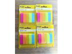 1,000 Post-It Page Markers Multicolor Bookmarks Notes LOT