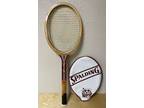 Vintage Wooden Spalding Tennis Racket World Championship