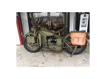 1942 harley-davidson wla motorcycle for sale