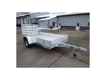 2024 aluma 63x10 aluminum utility trailer