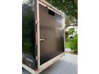 2015 Wells Cargo All-Aluminum Silver Sport Enclosed 7 x 7 x 16ft Cargo Trailer