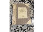 Palm Tree Tropical Theme Refillable Address Book by