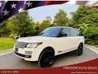 2016 Land Rover Range Rover Supercharged LWB AWD 4dr SUV