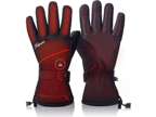 Telguua Heated Gloves for Men Women,Electric Rechargeable