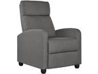 Theater Recliner Fabric Push Back Living Room Furniture