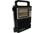 GE Portable Radio AM FM TV Sound Model 7-2929A 4 Band Tested