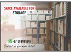 Storage Space Available
