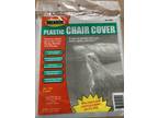 Clear Plastic Chair Cover 46" x 76" PACKRITE 2 Per Package