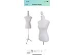 Sharewin Female Torso Mannequin With Tripod Stand - Opportunity!