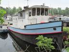 1933 Classic Steel Pleasure Tug Liveaboard Boat for Sale