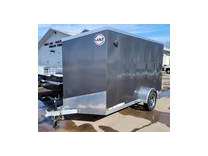 2023 united trailers uat 6x12 6h aluminum enclosed trailer ramp