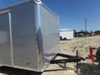 2022 Covered Wagon Trailers 8.5X20 Silver Spread Axle Car Hauler New