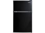 3.2 Cu Feet Two Door Compact Refrigerator with Freezer