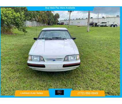 1989 Ford Mustang for sale is a White 1989 Ford Mustang Car for Sale in Stuart FL