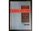 Electrical McGraw Hill Catalog Service 1949 1950
