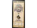 Ohio State vs Purdue Football Ticket Stub November 10 2001