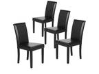 Dining Chair Padded High Back Parson Seat Kitchen Furniture