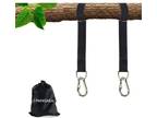 Set of 2] 5FT 2200LB Tree Swing Hanging Hammock Straps Kit