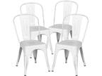 Dining Chair Home Kitchen Furniture Industrial Seat Set of 4